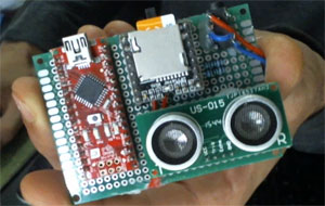 MP3 Player (WTD020SD DFPlayer), Alarm and distance detector (HC-SR04 sensor) with Arduino | App Code for Sale | Preview
